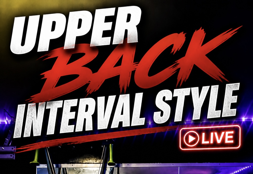 cover for Upper Back Intervals + Power Finisher